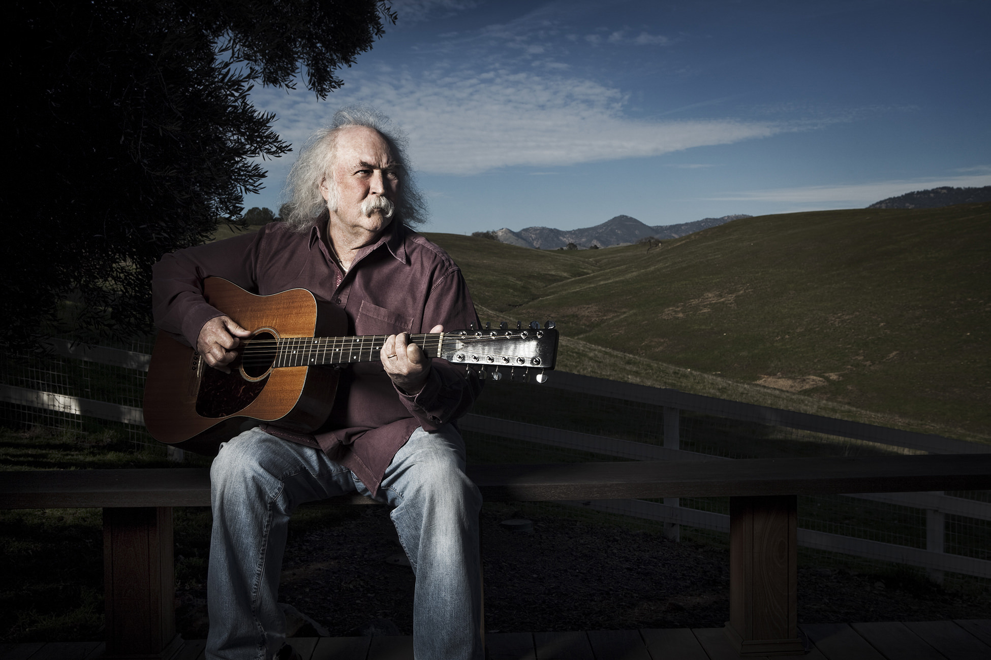 David Crosby By Celebrity Photographer Michael Grecco-2