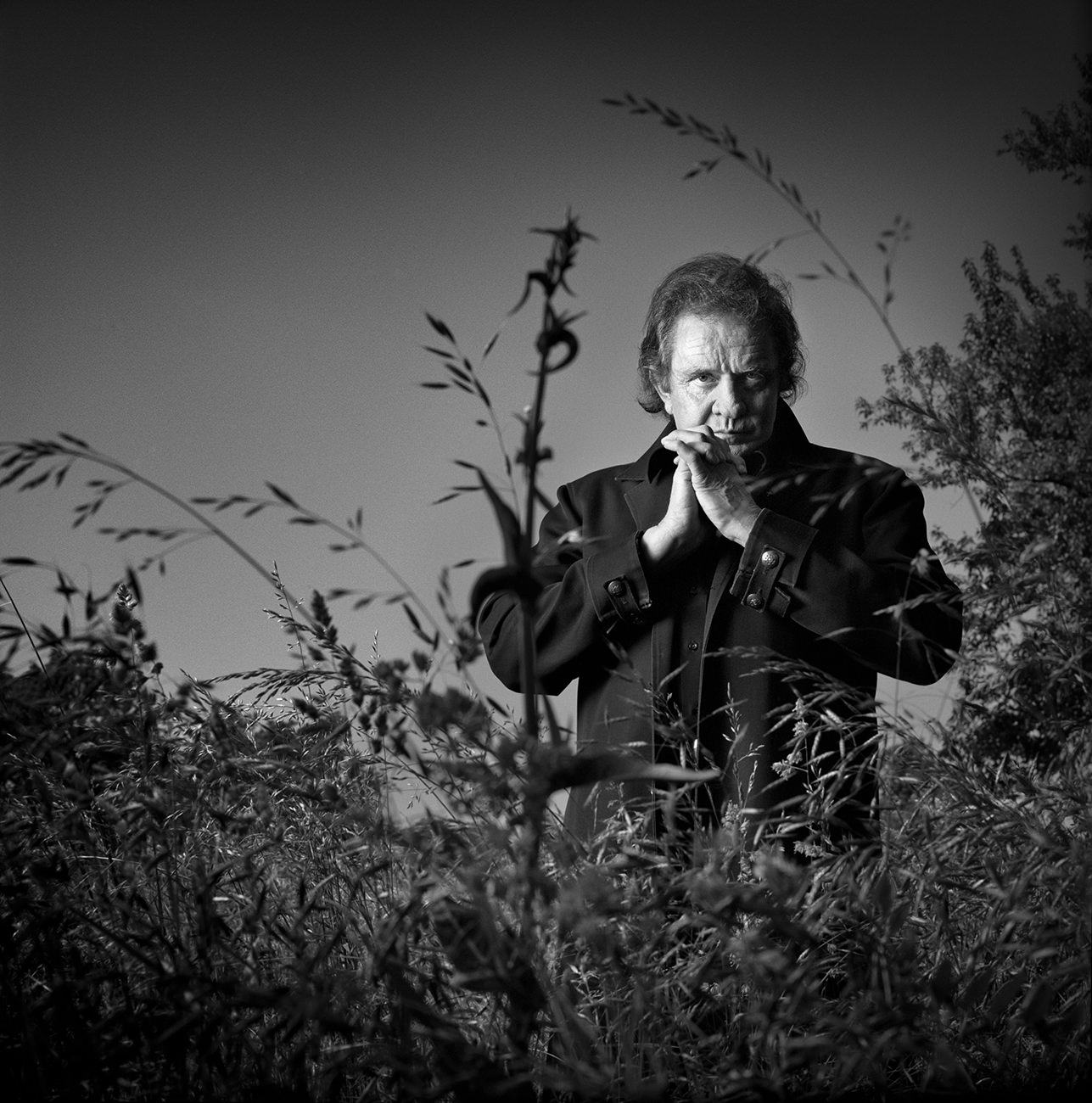 Johnny Cash By Celebrity Photographer Michael Grecco