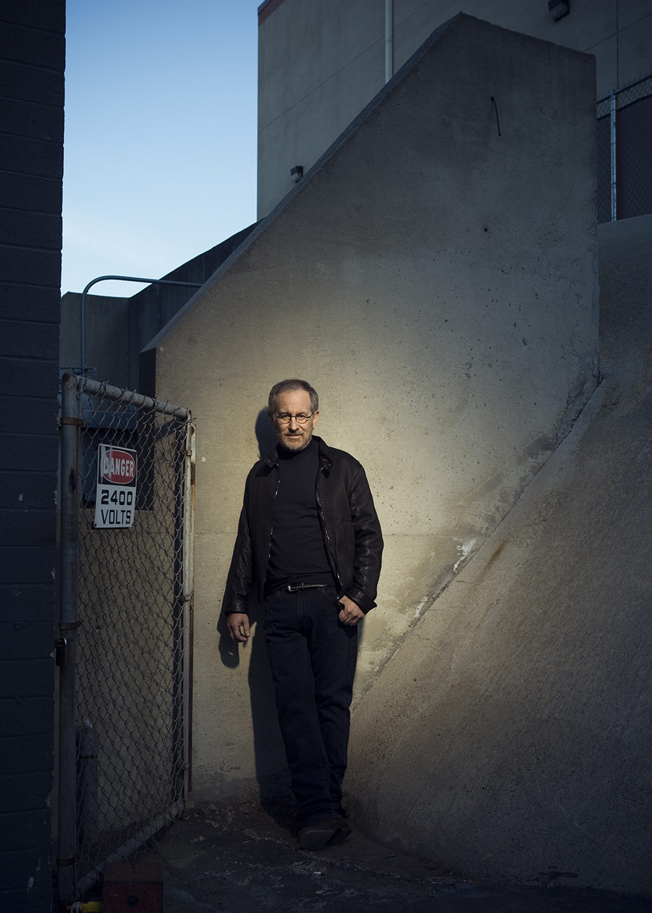 Steven Spielberg by Celebrity Photographer Michael Grecco