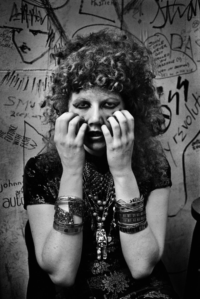 Poison Ivy of The Cramps, Boston, MA, 1980