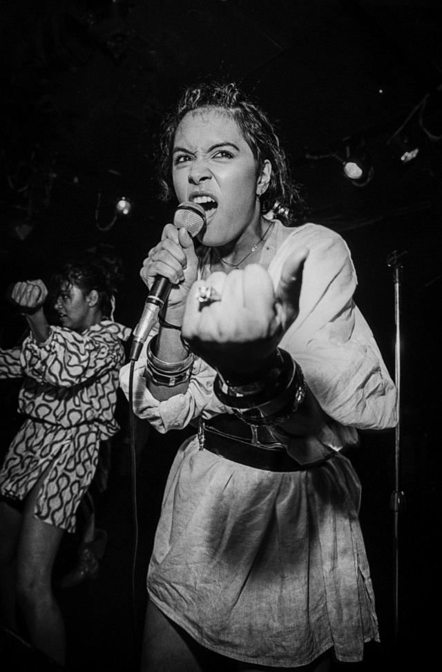 Pop punk rock artist Annabella Lwin and Bow Wow Wow performs