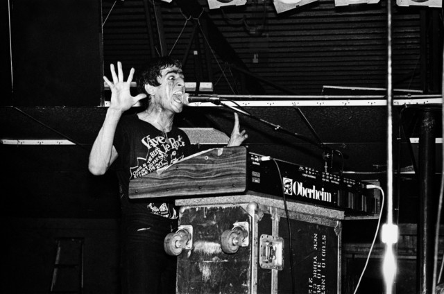 Jaz Coleman of Killing Joke in punk history book by music photographer Michael Grecco