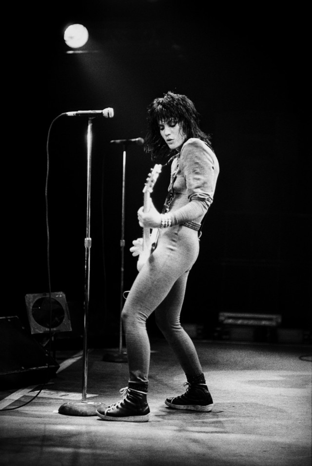  Punk rock icon Joan Jett live on stage