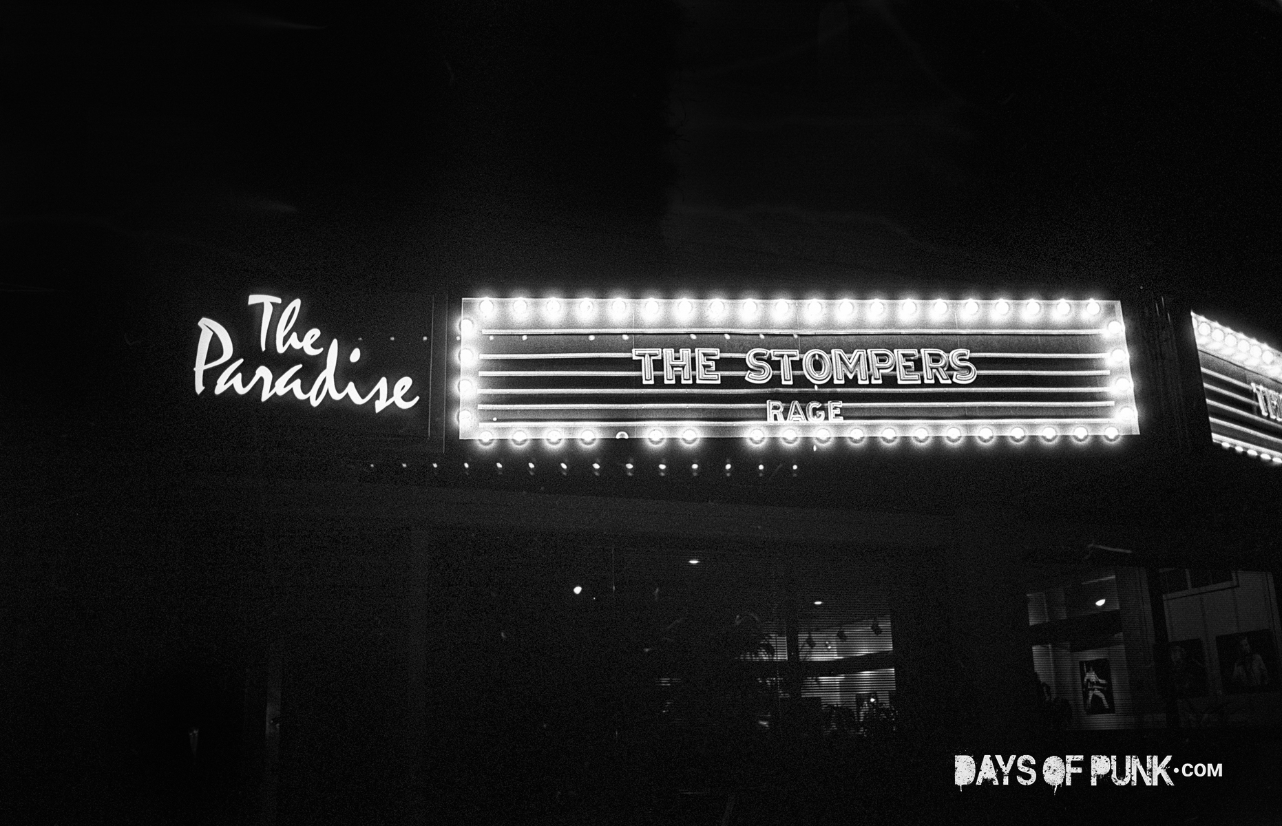 Punk Venues - The Stompers Rage